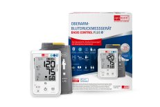 Blutdruckmessgerät Basiscontrolplus Blutdruckmessgerät Basiscontrolplus mit Verpackung