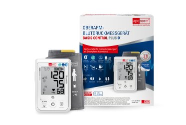 Blutdruckmessgerät Basiscontrolplus mit Verpackung
