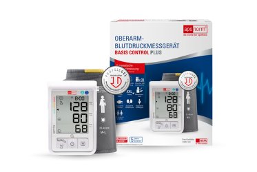 Blutdruckmessgerät Basiscontrolplus mit Verpackung