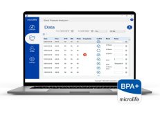microlife BPA+ Software Screenshot