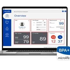 microlife BPA+ Software Screenshot