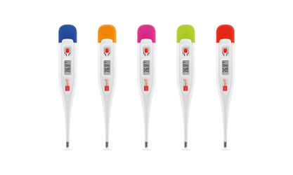 Fünf Fieberthermometer
