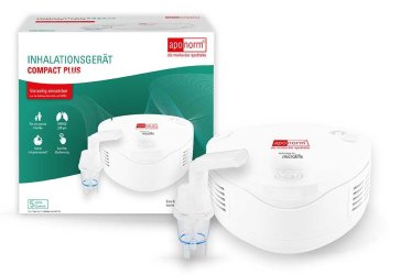 Aponorm Inhalator Compact Plus mit Verpackung 