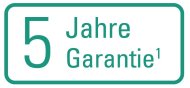 5 Jahre Garantie 